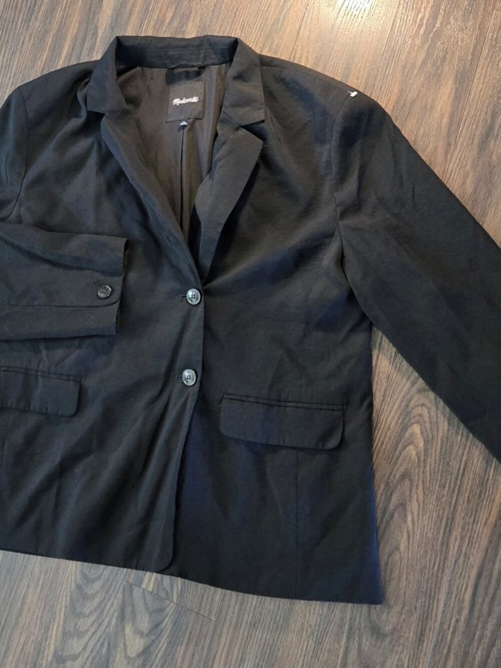 MADEWELL Classic Style Double-Breasted Blazer NWOT/SIZE XL